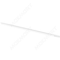 RT.06.896.9016 Ручка-профиль накладная L.896мм, отделка белый бархат (матовый)