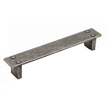 19.3970.59 Ручка-скоба Bench матовое олово, 128 Metakor