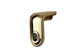 Ручка  накладная мебельная PO2055Z34G140C108, золото 24 карата