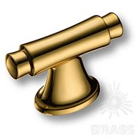 4117 016MP11 Ручка кнопка современная классика, глянцевое золото 16 мм