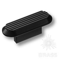 9006 0016 AL6 Ручка кнопка модерн, чёрный 16 мм