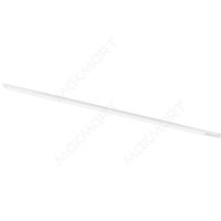 RT.06.1196.9016 Ручка-профиль накладная L.1196мм, отделка белый бархат (матовый)