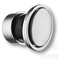 1360 Chrome Ручка кнопка современная классика, глянцевый хром