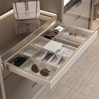 18200132 Выдвижной органайзер ELITIUM для украшений и аксессуаров, ширина 964 мм, шампань/бежевый