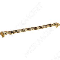 Ручка-скоба 320мм, отделка бронза античная французская 9.1356.0320.25