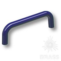 627AZ Ручка скоба детская коллекция, цвет синий глянцевый 96 мм