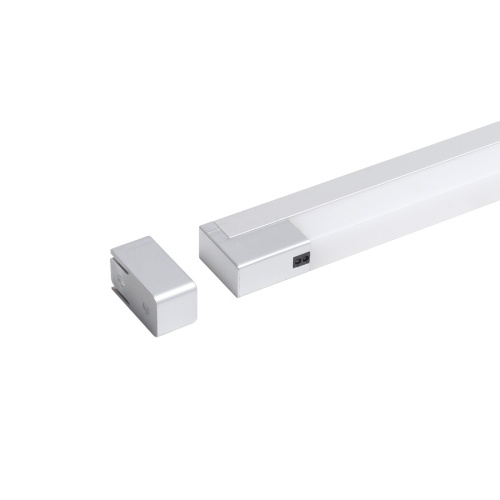 Профиль-светильник LED Dentro 3, 863 мм, 7.7W/12V, 6000K, с IR датчиком открытия, для корп.16-18 ДСП с выдвиж. ящиками, кон-р L822