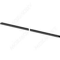 RT.01.1196.9005 Ручка-профиль накладная L.1196мм, отделка черный бархат (матовый)