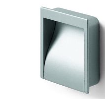 Ручка врезная мебельная PAMAR MN800Z32E101E101, алюминий