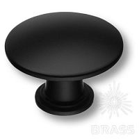 5550 Matt Black Ручка кнопка модерн, чёрный