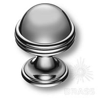 29-Chrome Ручка кнопка современная классика, глянцевый хром
