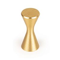 Ручка кнопка DIABOLO, 0497014L291, латунь, 14*31 мм, Viefe
