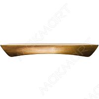 C2749-160.AE.28 Ручка-скоба врезная 160мм, отделка медь шлифованная (с винтами M4x12)