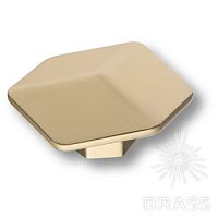 4129 016MP35 Ручка кнопка современная классика, матовое золото 16 мм