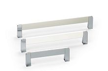 Ручка - скоба  мебельная NOMET  C-4429-128.A1-G2, мат. хром/хром