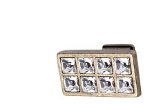 Ручка - кнопка мебельная PAMAR  15.349.00.SWA.12, состаренная бронза