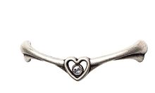 Ручка - скоба мебельная PAMAR MN482Z96G139C101, состаренное серебро