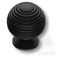 1930 0034 Big Matt Black Ручка кнопка модерн, матовый чёрный