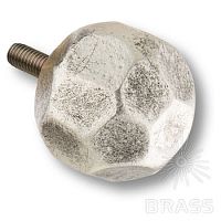 90107-АСр Ручка мебельная "Сфера" фацет 30, античное серебро