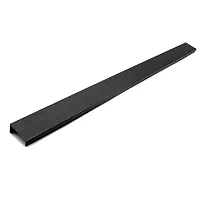 Ручка-профиль Zephir C4.500550.91 анодированный матовый черный, 2х225/550, Metakor