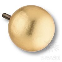 90104-АС Мзл Ручка мебельная "Сфера" 50, слоновая кость с патиной мраморное золото