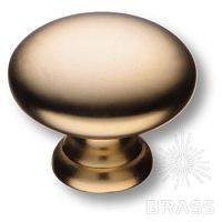 15.324.30.22 Ручка кнопка современная классика, матовое золото