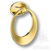 906-Gold Ручка кольцо модерн, глянцевое золото