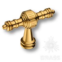 07149-003 Ручка кнопка современная классика, глянцевое золото