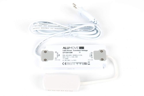 Трансформатор 12В, 12Вт, 12 разъемов MiniPlug Alumove Light Twig (арт. 301002-AC)