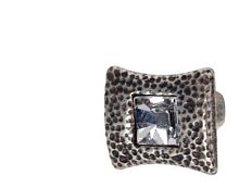 Ручка - кнопка мебельная PAMAR  15.362.00.SWA.16, состаренное серебро