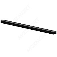 FORT.0340.9005 Ручка накладная Fort L.340мм, отделка черный матовый (покраска)