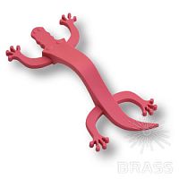 450096ST10 Ручка скоба детская, крокодил малиновый 96 мм